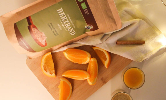 Rezept: BERTRAND Orangen-Shake mit Kurkuma