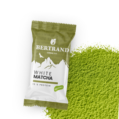 Unser neuer Matcha-Riegel