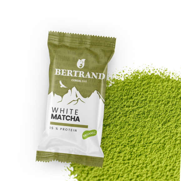 Unser neuer Matcha-Riegel